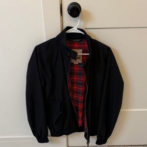 Barely Worn Men’s Baracuta G9 HARRINGTON JACKET (Black, Size 40)